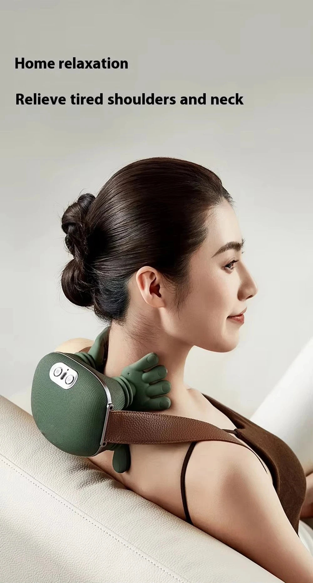 NEW Electric Neck And Shoulder Muscle Massager Wireless Shoulder And Back Kneading Massage Shawl Neck masajeador Relax Body