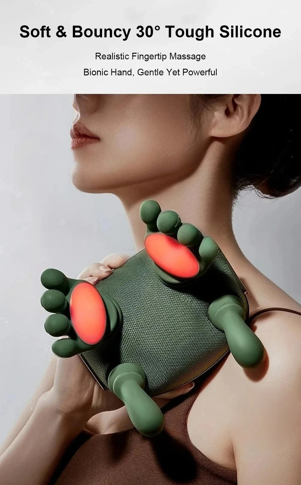 NEW Electric Neck And Shoulder Muscle Massager Wireless Shoulder And Back Kneading Massage Shawl Neck masajeador Relax Body